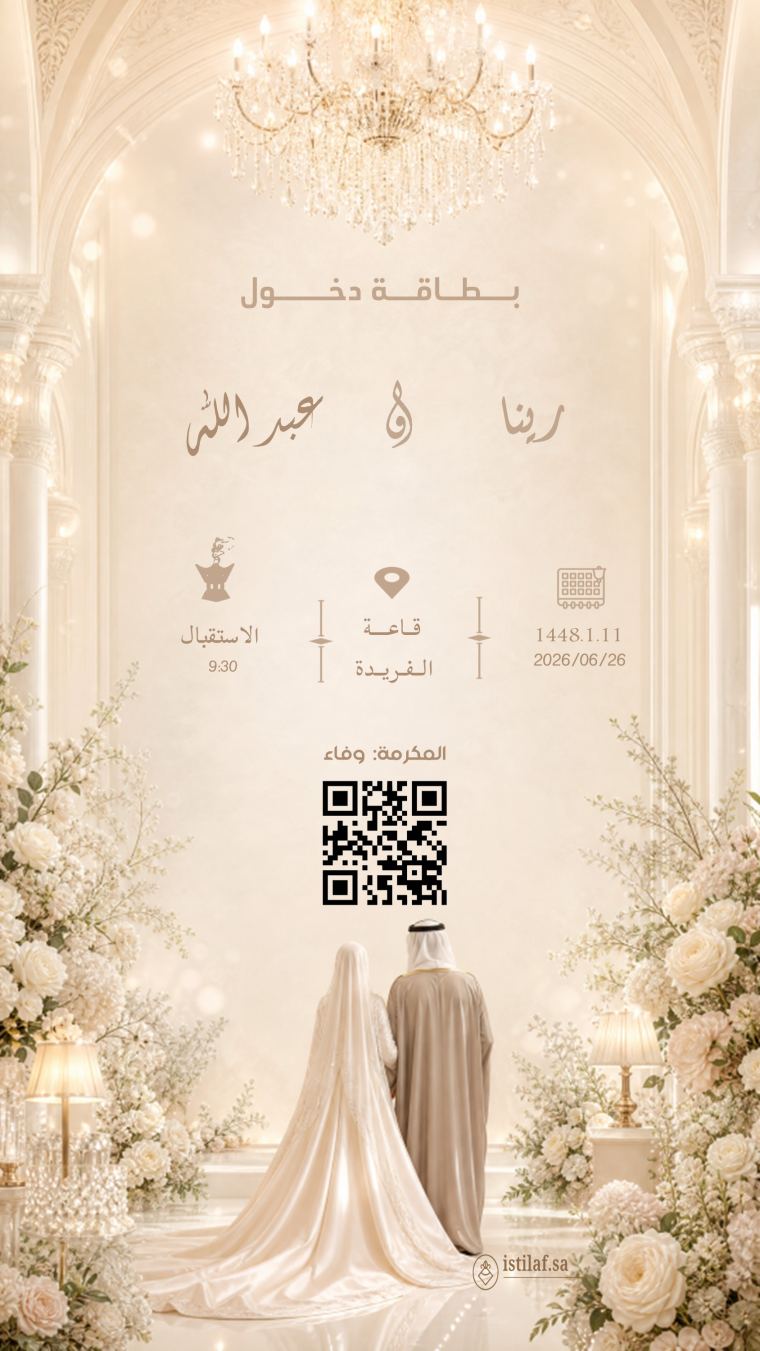 نموذج قالب دعوة �